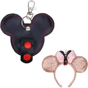 2Pcs Mouse Ear Holder for Backpack Bag Mouse Ear Strap Headband Holder Trip Accessories for Hanging Mouse Ear
