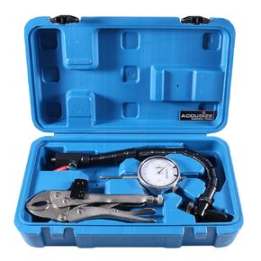 Accusize Industrial Tools Premium Disc and Rotor/Ball Joint Gage, 1'' by 0.001'' Indicator and 360 Deg Flexible Stem Holder, Automotive Product