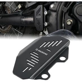 Black Motorcycle Rear Brake Reservoir Guard Protector Compatible with Kawasaki KLR650 2008-2018 2009 2010 2011 2012 2013 2014 2015 2016 2017 2018 in Saudi Arabia