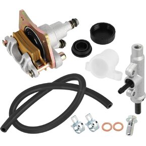 M MATI Rear Brake Caliper & Master Cylinder for Polaris Sportsman 800 2008 2009 1911075 1911274
