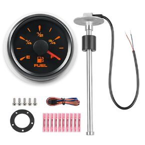 WATERWICH Fuel Sending Unit 11 Inch(280mm) Boat Fuel Water Level Gauge Kit for Marine Car RV Truck 240-33ohm