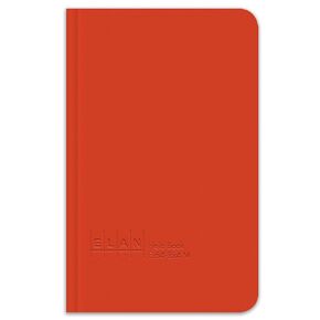Elan Publishing Company E64-8x4M -6 Mini Field Surveying Book 4 ⅓ x 7, Bright Orange Cover (Pack of 6)