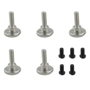 5Sets Presser Foot Screw Needle Clamp Fixing Screw for Single Needle Industrial Sewing Machines, 5pcs Extended Head Screw, 5pcs Tooth Screw