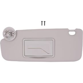 NewYall Gray Left Sun Visor for Chevrolet Bolt EV 2017-2021