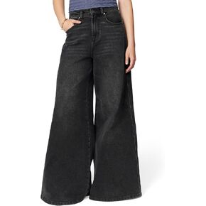 florence by mills Women's Total Softie Denim Wide Leg Jeans