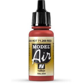 Vallejo Red Model Air 17ml Paint