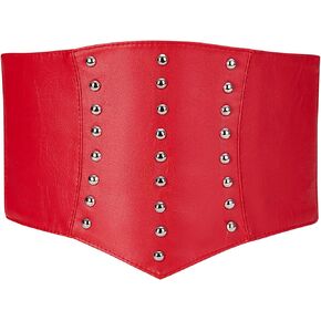 Corset Belt Women Renaissance Steampunk Elastic Corset Belt for Halloween Costume Pirate Accessories Belt for Dresses