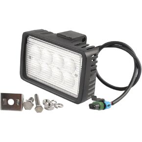 40W LED Work Light Flood Tractor Lamp LED Headlight 12V DC Flood Off-Road Light Compatible With John Deere AT208435, AT226338, AT208435, AN272464