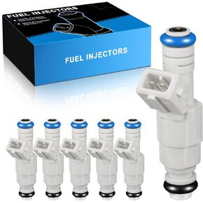 0280155962 For:-Ford Ranger Explorer 4.0L Fuel Injectors Compatible With Ranger 1998-2000, Explorer 1999-2000, For:-Mazda B4000 1998-2001, Replaces 842-12205 (6 Pcs)