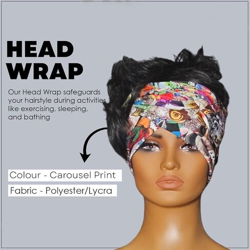 Head Wrap, Hair Scarf for Women, Head Scarf with Ear Slots, Headwear for bathing, Sports, Hair Coverings and Sleep in Saudi Arabia