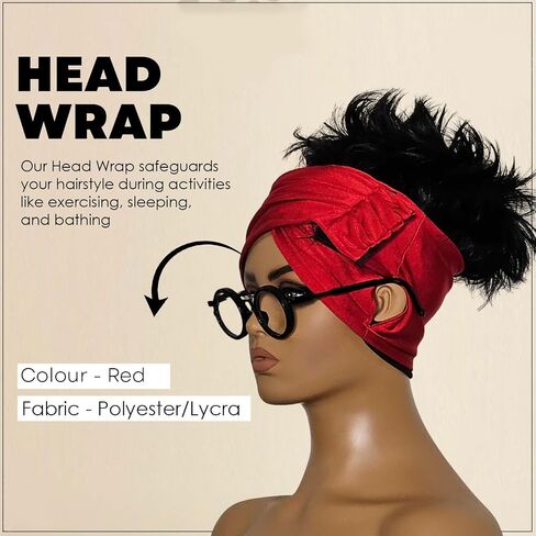 Head Wrap, Hair Scarf for Women, Head Scarf with Ear Slots, Headwear for bathing, Sports, Hair Coverings and Sleep in Saudi Arabia