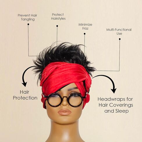 Head Wrap, Hair Scarf for Women, Head Scarf with Ear Slots, Headwear for bathing, Sports, Hair Coverings and Sleep in Saudi Arabia