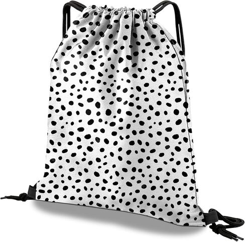 حقيبة ظهر برباط سحب مقاومة للماء للرياضة وصالة الألعاب الرياضية والشاطئ والسفر حقيبة جمالية لطيفة للرجال والنساء (13 بوصة × 17 بوصة)-أخضر in Kuwait