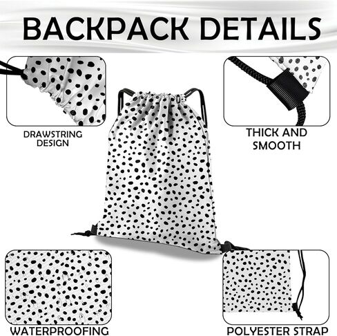 حقيبة ظهر برباط سحب مقاومة للماء للرياضة وصالة الألعاب الرياضية والشاطئ والسفر حقيبة جمالية لطيفة للرجال والنساء (13 بوصة × 17 بوصة)-أخضر in Kuwait