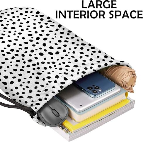 حقيبة ظهر برباط سحب مقاومة للماء للرياضة وصالة الألعاب الرياضية والشاطئ والسفر حقيبة جمالية لطيفة للرجال والنساء (13 بوصة × 17 بوصة)-أخضر in Kuwait