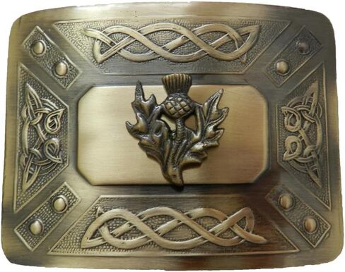 UTK Scottish Kilt Belt Buckle Three Different Finishes - #6 in Kuwait