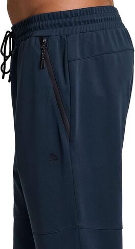 بنطال الجري للرجال من RBX Activewear، بنطال رياضي خفيف الوزن للرجال، سروال تمرين سريع الجفاف مع جيوب بسحاب in Saudi Arabia