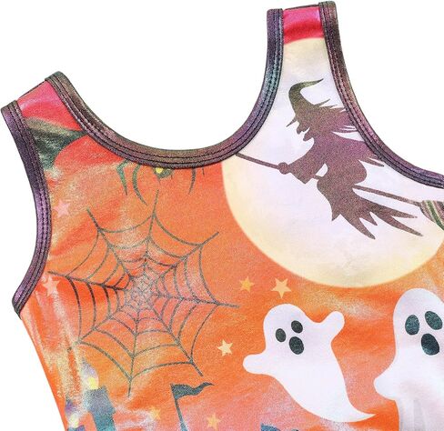 BAOHULU Gymnastics Leotards for Girls with Matching Shorts Shiny Jewels Open Back Kids Athletic Apperal in Saudi Arabia