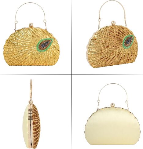Women Evening Bag Clutch Tote Chain Shoulder Handbag Purse in Saudi Arabia