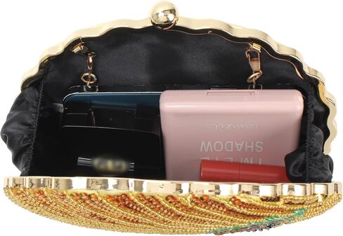 Women Evening Bag Clutch Tote Chain Shoulder Handbag Purse in Saudi Arabia