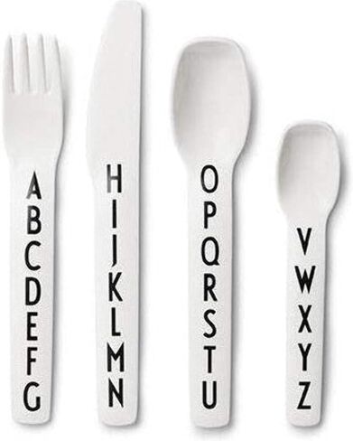 Design Letters Eat & Learn Unbreakable Deep Plate Tritan | BPA Free Reusable Kids Plate for Baby Feeding | Design in Denmark Dinner Plates for Toddler | Children Tableware & Dinnerware Dishwasher Safe in Kuwait