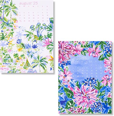 Lilly Pulitzer Desktop Calendar 2025, Small Desk Calendar Dated January 2025 - December 2025, Monthly Calendar for Office Desk, The Hottest Spot in Saudi Arabia