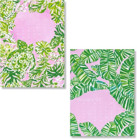 Lilly Pulitzer Desktop Calendar 2025, Small Desk Calendar Dated January 2025 - December 2025, Monthly Calendar for Office Desk, The Hottest Spot in Saudi Arabia