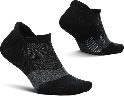 جوارب Feetures Merino 10 Max Cushion No Show Tab للكاحل - جوارب صوفية للنساء والرجال - (زوج واحد) in Kuwait