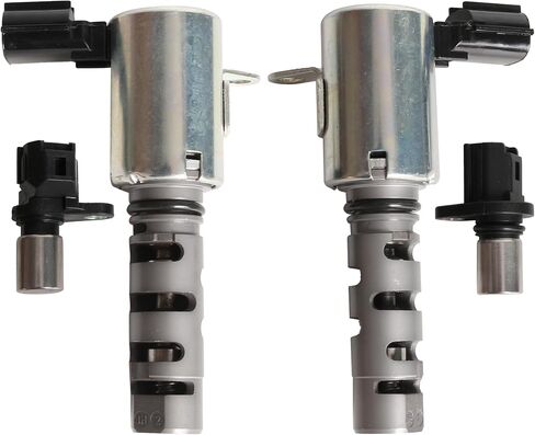 Left Right VVT(Variable Valve Timing) Solenoid & Camshaft Position Sensor & Crankshaft Position Sensor, for Lexus ES300/ES330 99-08, for Toyota Camry 00-10#V6 3.0L/3.3L#OE 153400-A010 15330-0A010 in Saudi Arabia