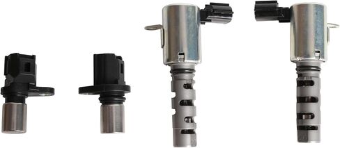 Left Right VVT(Variable Valve Timing) Solenoid & Camshaft Position Sensor & Crankshaft Position Sensor, for Lexus ES300/ES330 99-08, for Toyota Camry 00-10#V6 3.0L/3.3L#OE 153400-A010 15330-0A010 in Saudi Arabia