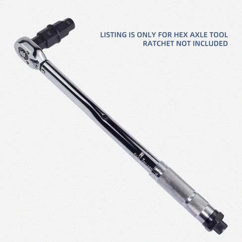 أداة المحور السداسي لعجلة المحور الأمامي للدراجات النارية، 12 14 17 19 22 24 مم 6 في 1 للدراجة النارية أداة محول مأخذ التوصيل لمحور المغزل 3/8 بوصة in Kuwait