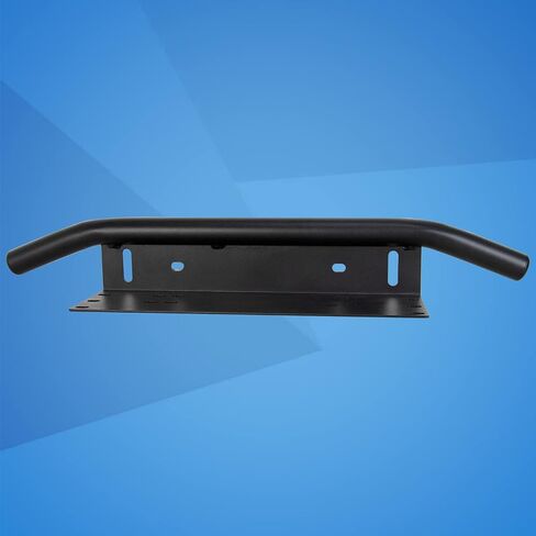 RIGODON 23 Inch Universal Bull Bar Black Light Bar Front Bumper License Plate Mount Bracket Holder for Offroad Running LED Light Bar LED Work Light in Kuwait