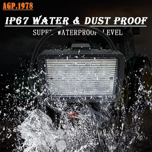 40W LED Work Light Flood Tractor Lamp LED Headlight 12V DC Flood Off-Road Light Compatible With John Deere AT208435, AT226338, AT208435, AN272464 in Saudi Arabia