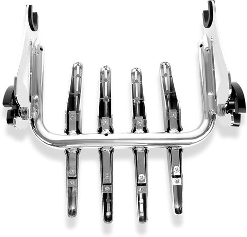 Detachable Stealth Mounting Luggage Rack Trunk Tour Pack Mount Compatible for Harley Touring 2009-2024 Road King Ultra CVO Limited Street Glide Road Glide Electra Glide Black in Kuwait