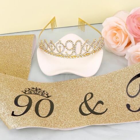 21st Birthday Sash,Birthday Girl Sash 21st Birthday Crown,Birthday Sash and Crown 21st Birthday Gifts for her Birthday Tiara for Women Its My Birthday Sash Headband Birthday Accessories Decorations in Saudi Arabia