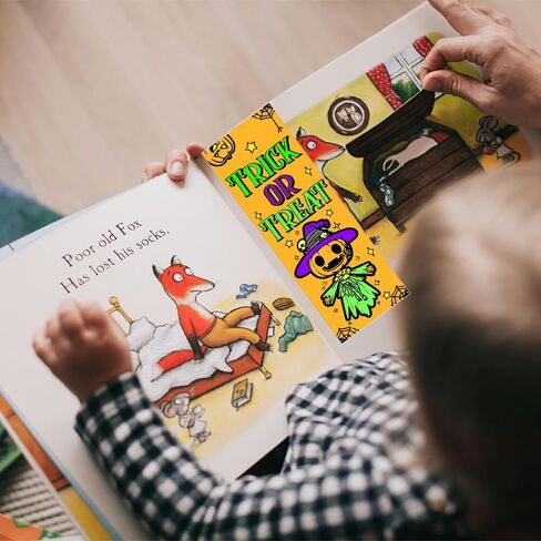 72 قطعة من المرجعية لتلوين الهالوين اللون الذي تملكه الإشارات المرجعية DIY الحرفية للمعلم والطالب والهالوين خدعة أو علاج in Kuwait