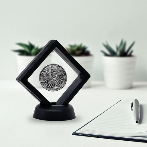 Morgan Hobo Coin Silver Plating on Copper Coins Replicas with Elegant Coin Display Case (Skull Pirate) in Saudi Arabia