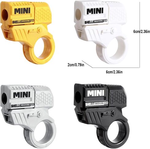 Fun Finger Toy Gun,Cool Toy Stress Relief Toys Short Range Shooting Game Toy Gun Shell Ejecting Toy Gun for Buddy Gift in Saudi Arabia