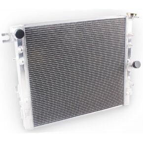 OHOB-COOL Full Aluminum Radiator For Jeep Wrangler Unlimited Rubicon Sport Rubicon 3.6L 3.8L V6 2007-2017 16 18 19 20