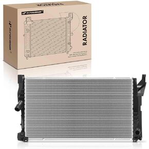 A-Premium Engine Coolant Radiator Assembly Compatible with Mini Cooper 2016-2019, Cooper Clubman 2016-2019, Cooper Countryman 2017-2019, 1.5L