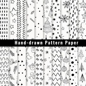 40 Sheets Boho Pattern Paper Rainbow Stripe Dot Scrapbook Specialty Paper Double Sided Craft Paper For DIY Card Making Photo Album Journal Decor, 6 x 6 Inch