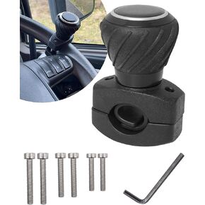 Steering Wheel Knob,Tractor Accessories,Car Accessories Suicide Knob,Boat Steering Wheel Knob,Universal Steering Wheel Knob Spinner,Suitable for Tractor Forklift Car Truck Boat Golf Cart