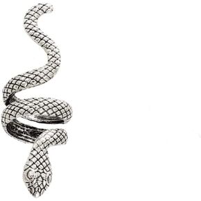 WLL Personalized Snake Adjustable Open Rings Snake Hand Chain Bracelet Snake Chain Finger Ring Bracelet Animal Jewelry Halloween Accessories