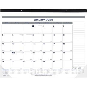 Blueline® 2025 Net Zero Carbon™ Monthly Desk Pad Calendar, 12 Months, January to December, 22" x 17", English (C177847-25)