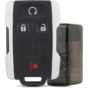 Key Fob Replacement Remote Key Kit for GMC Sierra Chevrolet Silverado 1500 2500 3500 2014 2015 2016 2017 2018 GMC Canyon Chevy Colorado 2015-2020 M3N32337100