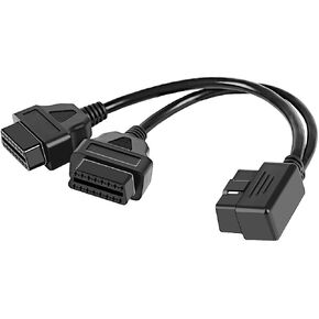 OBD2 Cable Adaptor Compatible with Chrysler 12+8 Programming, Main Test Cable Connector for DS808 Maxisys MS905 MS906 MS906BT MS906S MS908 MS908S Pro
