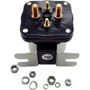YESAY 36Volt 4 Terminal Solenoid 20468G1 114-3611-020 586-117111 Compatible with Club Car DS Columbia E-Z-GO Yamaha Electric G4 G8 G9 G11 G16