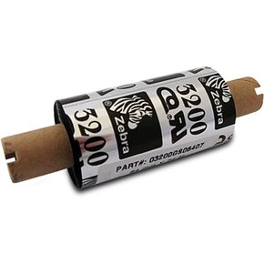 Zebra 3200 Wax/Resin Ribbon 64mm x 74m