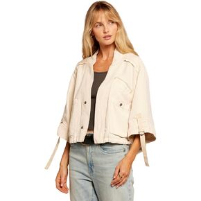 Current/Elliott Women's The Blissful Lightweight Jacket Relaxed Fit