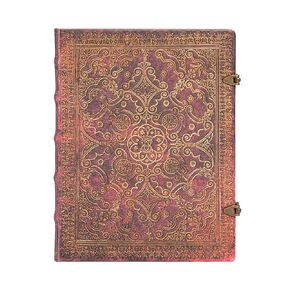 Paperblanks | Carmine | Equinoxe | Hardcover | Ultra | Lined | Clasp Closure | 144 Pg | 120 GSM
